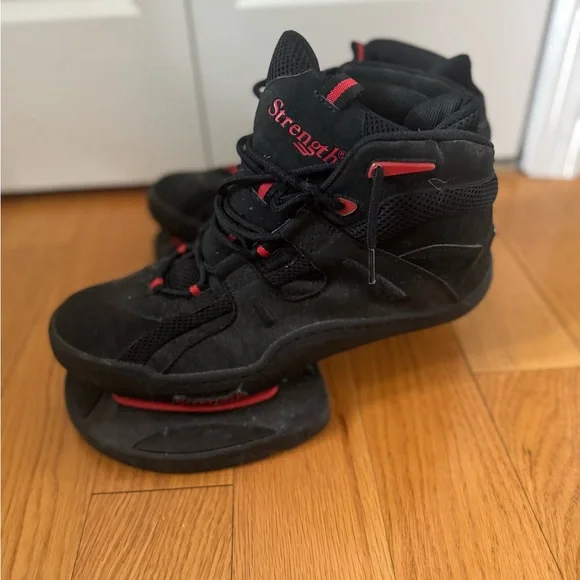 Strength Systems Plyometric Vertical Jump Training Shoes Blk Red Men Size 12 - Picture 4 of 6